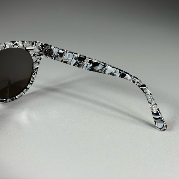 Tory Burch TY7087 1534/3 Ivory Marble Tortoise Cat Eye Sunglasses - Picture 6 of 8